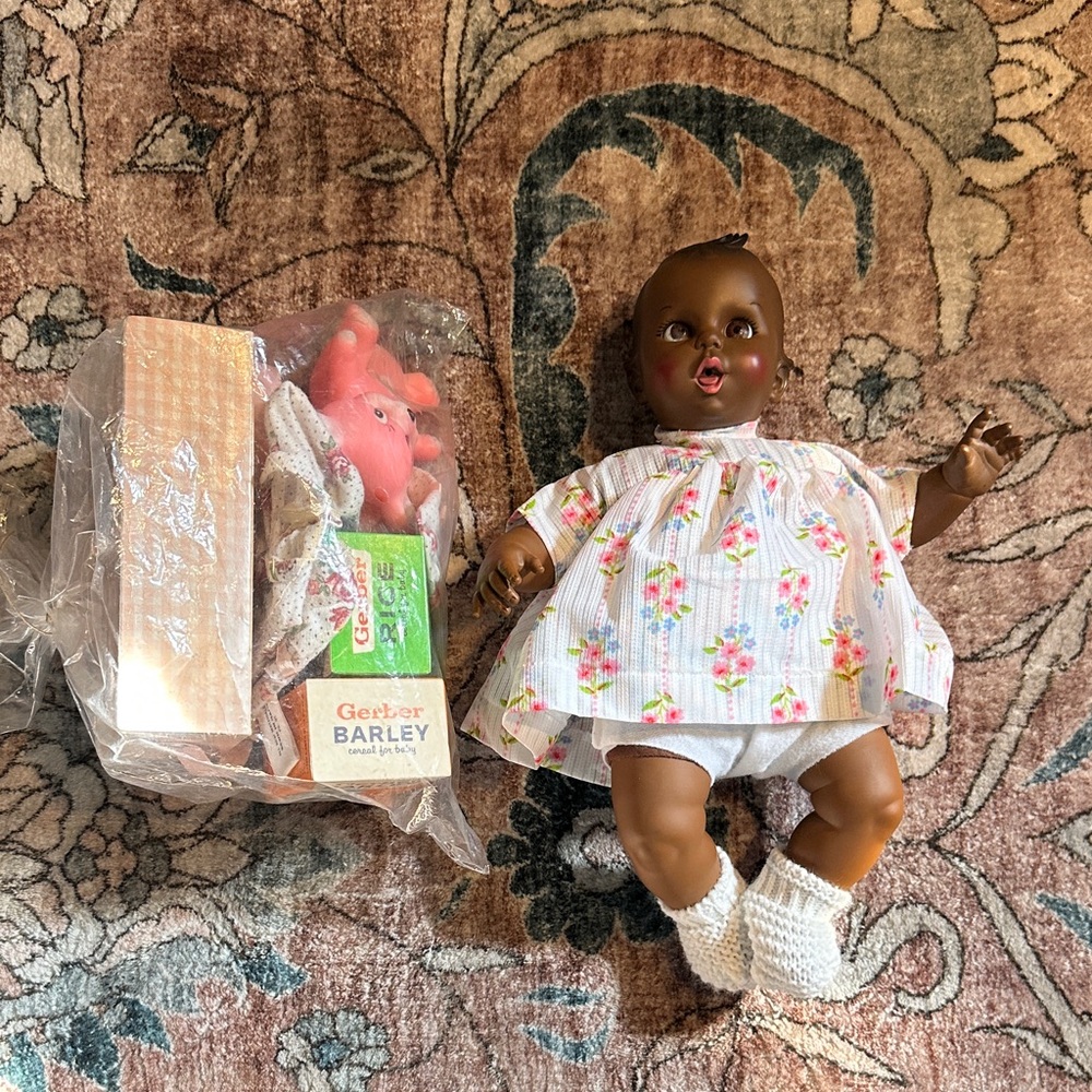 Black Gerber Baby with Accessories